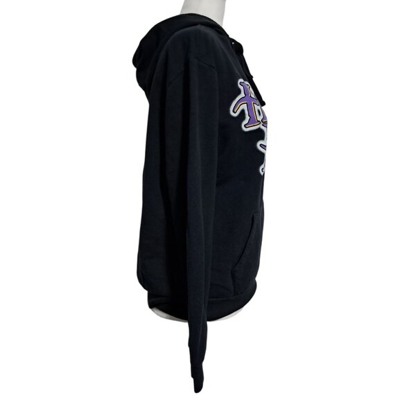 Disney Hocus Pocus Black Hooded Sweatshirt L (11/13) Cotton/Polyester Blend - Picture 10 of 11